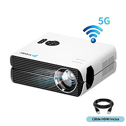 Vidéoprojecteur TROISC GAMMA WIFI 5G FULL HD 1080P 10000 Lumen Recopie L'écran 300 Max 4K 20000:1 Contraste