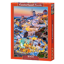 Castorland Puzzle 1000 pièces : Lumières de Santorin