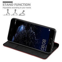 Cadorabo Coque Huawei P10 Etui en Rouge pas cher