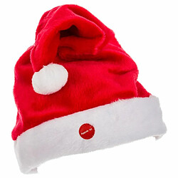 Chapeau de Noël Fun Mouvement 41cm Rouge