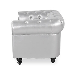 Avis Fauteuil Chesterfield Regency Argent