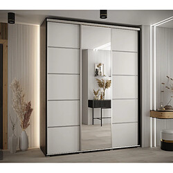 Abiks Meble Armoire DAVOS 5 À Portes Coulissantes 235,2/180/45 3 Portes