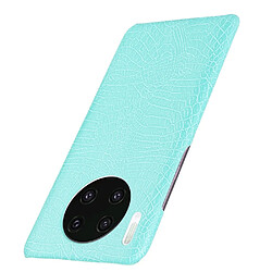 Acheter Wewoo Coque Rigide Pour Huawei Mate 30 Crocodile antichoc Texture PC + étui en PU vert clair