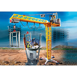 Playmobil® City Action - Grue radio-commandée avec mur de construction