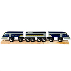 Bigjigs Toys Train en bois - L Eurostar