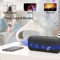 Acheter Universal Haut-parleur Bluetooth Haut-parleur à colonne Portable Bluetooth Imperméable Subwoofer Sonnerie Subwoofer Haut-parleur Portable (Noir)