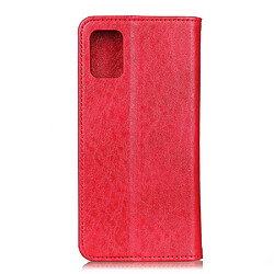 Avis Wewoo Housse Coque Pour Galaxy S11E Magnétique Rétro Crazy Horse Texture Étui en cuir à rabat horizontal avec support et fentes cartes et cadre photo rouge