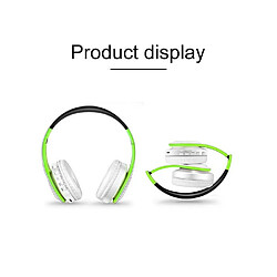 Avis Yonis Casque Audio Sans Fil Sport Vert Bluetooth