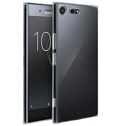 Avizar Coque Xperia XZ Premium Protection silicone gel ultra-fine transparente