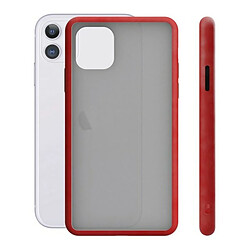 Protection pour téléphone portable Iphone 11 KSIX Duo Soft Rojo