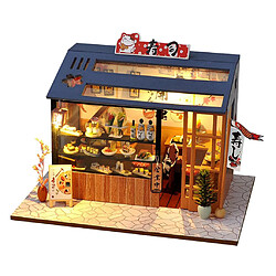 Avis Maison De Poupée Miniature En Bois Meubles Créatifs Fantaisie Anniversaire Vacances Cadeau Sushi Shop