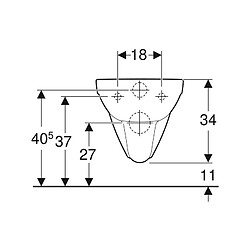 Avis Cuvette WC suspendue RENOVA COMFORT RIMFREE PMR Geberit 208570000