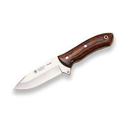 Couteau Joker skinner Venado, poing endurance, lame de 11 cm, dans l'ensemble 21,5 cm, 213 gr, étui en cuir, CR66 + carte cadeau multi-usages