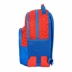 Cartable Super Mario Rouge Bleu (32 x 42 x 15 cm)