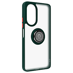 Avizar Coque Honor X7 Bi-matière Bague Métallique Support Vidéo Vert