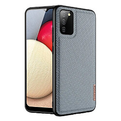 etui dux ducis fino recouvert de nylon pour samsung galaxy a02s eu gris