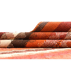 Vidal Tapis de laine 230x132 orange Jajim