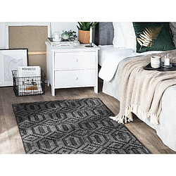 Avis Beliani Tapis gris foncé 80 x 150 cm ADATEPE