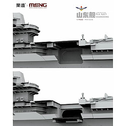 Meng Maquette Bateau Pla Navy Shandong pas cher