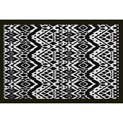 Tapis anti-poussière en polyamide Berbère - Dim : 40 x 60 cm- PEGANE -