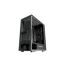 Boîtier ATX semi-tour Nfortec Nervia Black ARGB Noir