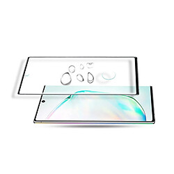 Avis Wewoo Film de verre trempé Pour Galaxy Note 10+ mocolo 0.33mm 9H de plein écran courbé en 3DPrise charge des empreintes digitales Noir