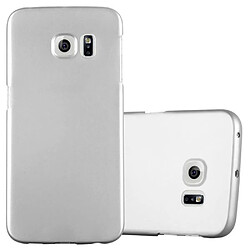 Cadorabo Coque Samsung Galaxy S6 EDGE Etui en Argent