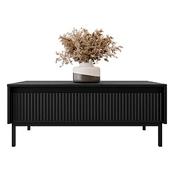 Acheter Bestmobilier Girona - table basse - noir - 100 cm