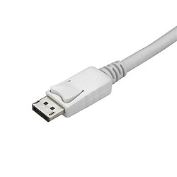 Avis StarTech.com Câble adaptateur USB-C vers DisplayPort 4K 60 Hz de 3 m - Blanc