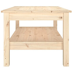 Acheter Maison Chic Table basse,Table Console Table d'appoint, Table pour salon 80x50x40 cm Bois massif de pin -MN97000