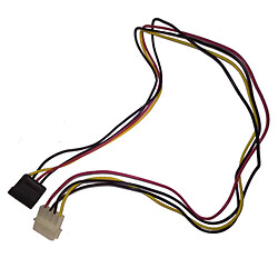 Câble Adaptateur Molex IDE Mâle vers SATA 52cm Alimentation - Occasion