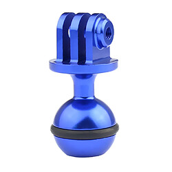 trépied de monture de bélier support d'adaptateur de base de rotule 360 degrés de rotation bleu