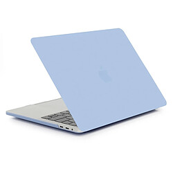 Wewoo Housse Sacoche Étui de protection pour ordinateur portable style givré pour MacBook Pro 13,3 pouces A1989 (2018) (Bleu)