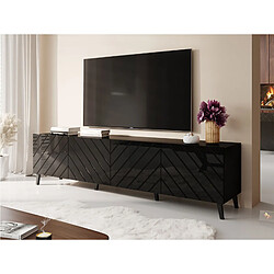 Bestmobilier Chloe - meuble TV - 200 cm - style contemporain