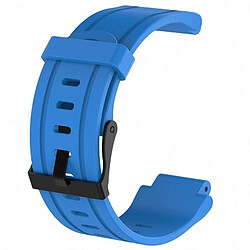 Avis Wewoo Bracelet pour montre connectée Dragonne Sport en silicone Garmin Forerunner 225 bleu