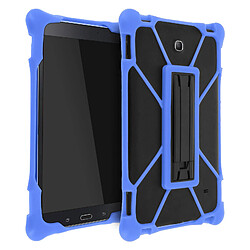 Avizar Coque Bumper Tablette 7 à 9" Antichocs Universelle Protection Béquille Bleue