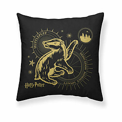 Housse de coussin Harry Potter Hufflepuff Noir 50 x 50 cm