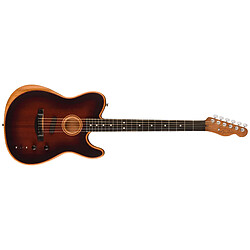 American Acoustasonic Telecaster All-Mahogany Bourbon Burst Fender