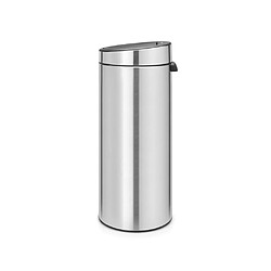 Avis Poubelle Touch Bin 30 L Inox mat, Anti-traces Brabantia