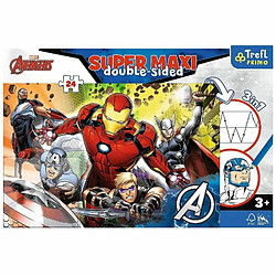 Trefl Puzzle 24 elements SUPER MAXI Strong Avengers pas cher