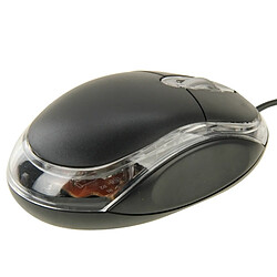 Acheter Wewoo Souris noir 1000dpi Coloré Optique USB Roue de Défilement