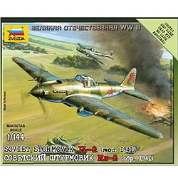 Zvezda Maquette avion : Mini Kit : Illiouchine Il-2 Stormovik