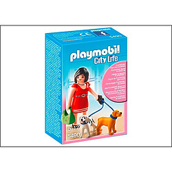 Playmobil® PLAYMOBIL 5490 City Life - Femme avec chiots