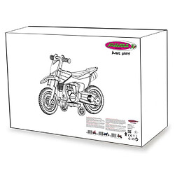 Jamara Ride-on Moto Power Bike blu 6V pas cher