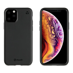 Muvit Coque pour iPhone 11 Pro Max RECYCLETEK Noir