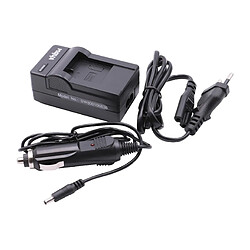 vhbw Chargeur de batterie compatible avec GIT-LB101, SJ4000 appareil photo digital, camcoder, DSLR- batterie d'action cam