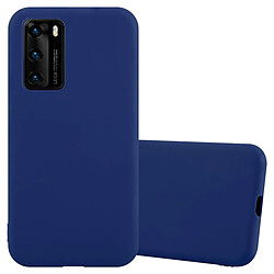 Cadorabo Coque Huawei P40 Etui en Bleu