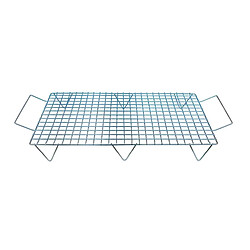 Visiodirect Grille barbecue à rôtir legumes et viandes en Zinc coloris Gris - 89 x 52 cm