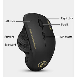 Acheter Universal Pouris sans fil Gamer Computer Mouse Wireless Gaming Mouse Ergonomic Mause 6 Boutons USB Optical Game