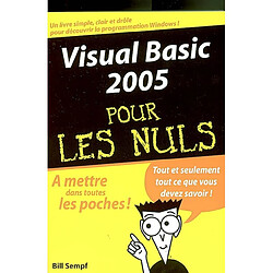 Visual Basic 2005 pour les nuls